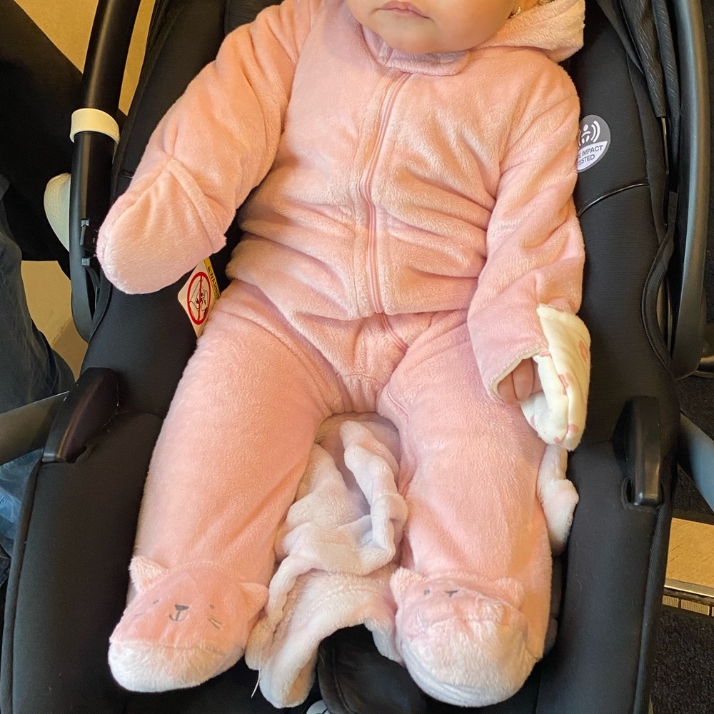 Carter baby footed jumpsuit